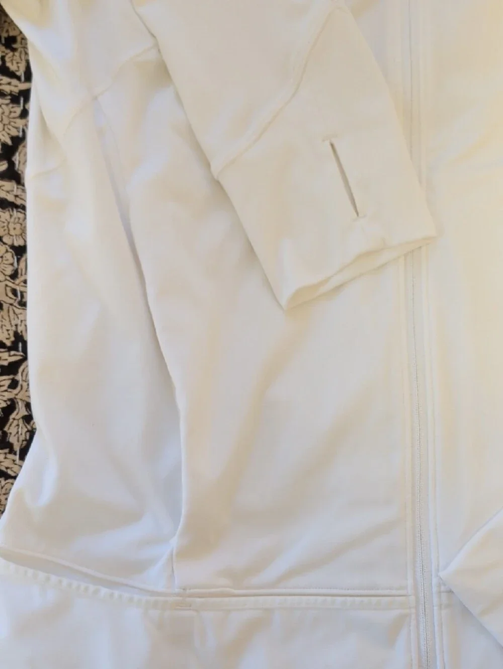 Lululemon White Full-Zip Women's Jacket
